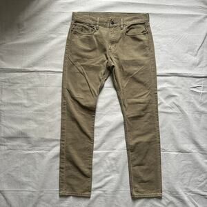 Polo Ralph Lauren Tan Denim Pants Mens 33/32 Slim Fit Excellent Condition